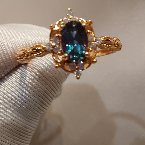 lab pink アレキサンドライト 天然石 トパーズ ジェムストーン