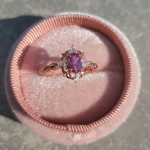 lab pink アレキサンドライト 天然石 トパーズ ジェムストーン