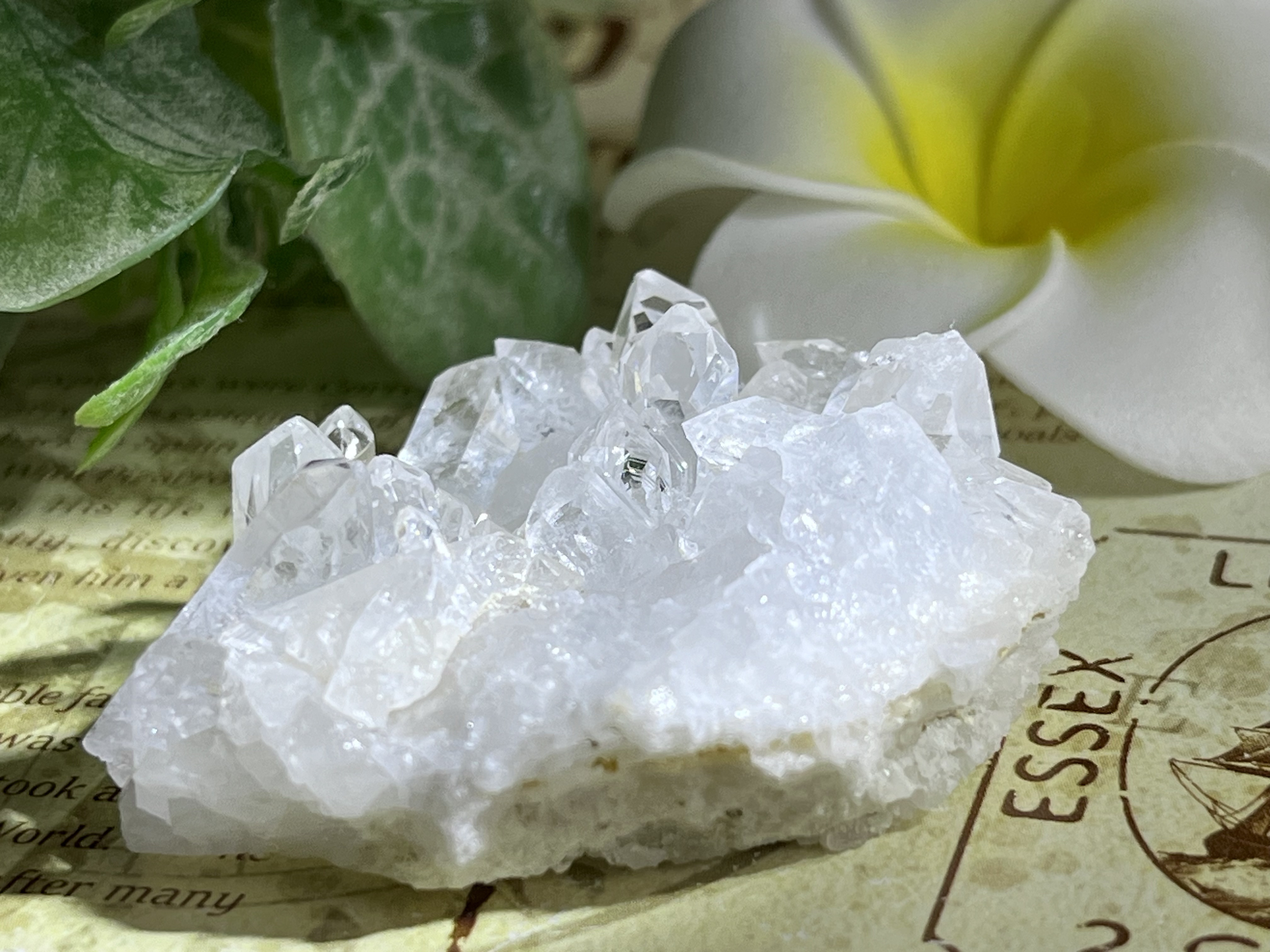 ミナスジェライス州産❣️天然石水晶のクラスター　置物NO.071812