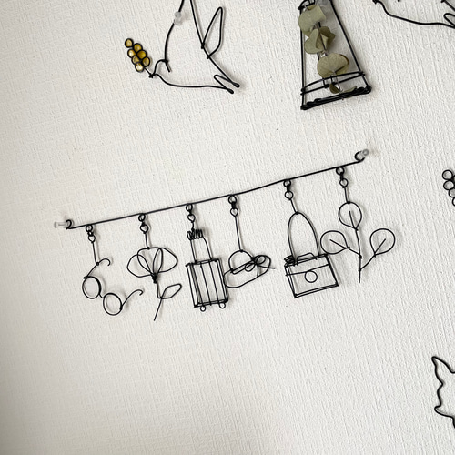 お出かけガーランド ワイヤークラフト ガーランド にこちゃん 通販