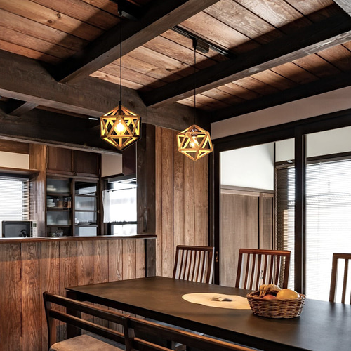 インテリア照明 ペンタピラミッド S20P-32 双五角錐反柱 ペンダント