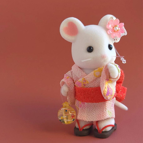 シルバニアファミリー【赤ちゃん浴衣セット】 ふたごセット