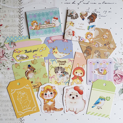 おめかしタグ＆カードセット 1枚目の画像