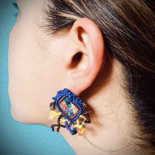 art accessory/アートなピアス ピアス（スタッド・一粒） melimelo