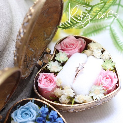 プリザーブドフラワー プロポーズ リングケース 誕生日プレゼント