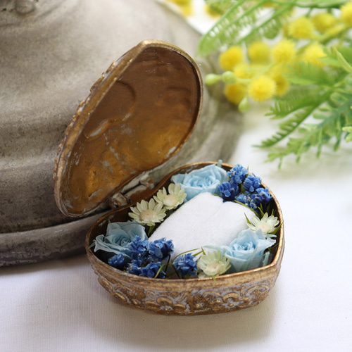 プリザーブドフラワー プロポーズ リングケース 誕生日プレゼント