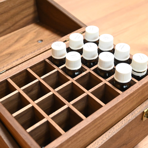 アロマディスプレイラック ブラックウォールナット