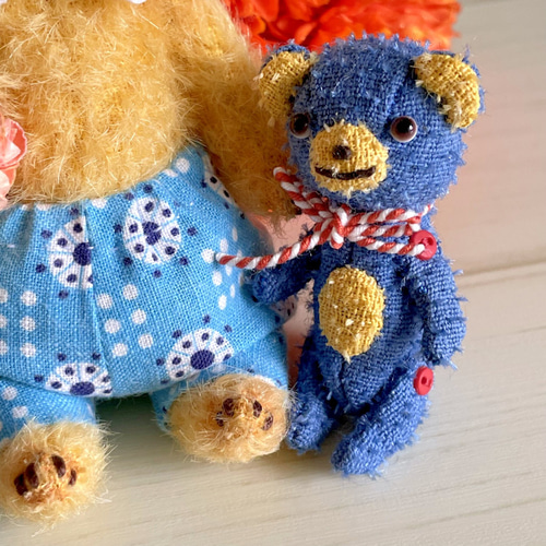 ハンドメイド　テディベア ナッツくん ハンドメイド テディベア ナッツくんの通販 by DAHLIA,shop｜ラクマ