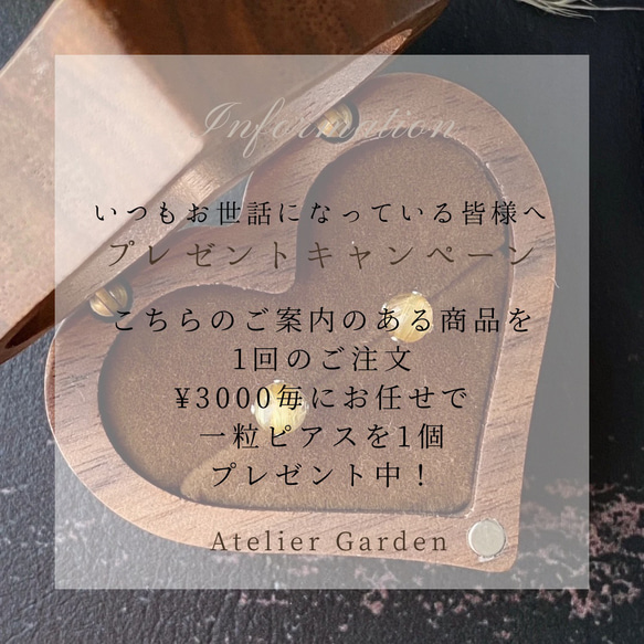 小さめ 一粒ピアス テラヘルツ 4mm サージカルステンレス 6枚目の画像