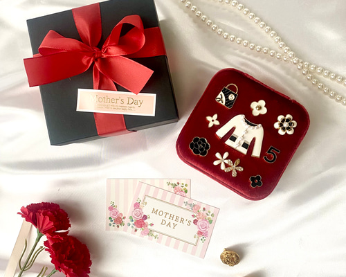 dolce bijouのコンパクトジュエリーボックス【ギフトに最適