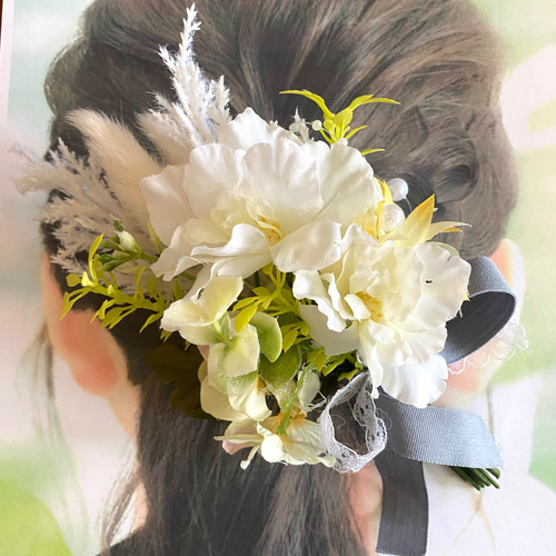 結婚式　パーティ　コサージュ　バッグ　トート　ヘアアクセサリー KOEISTORE パーティーバッグ 大きめ サブバッグ フォーマル