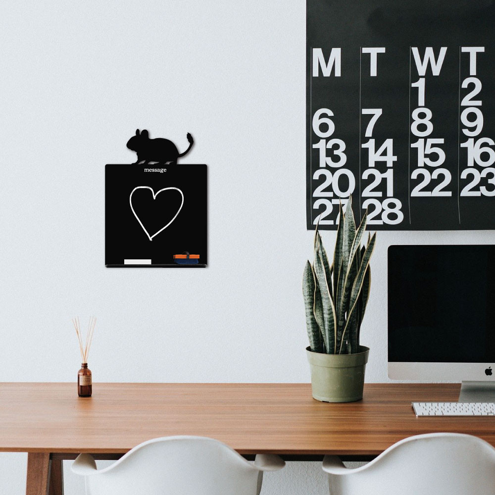 バーニーズマウンテンドッグ_ペットシルエットミニ黒板ボード_犬グッズ_名入れ_PET-TEP_ENT_097_145