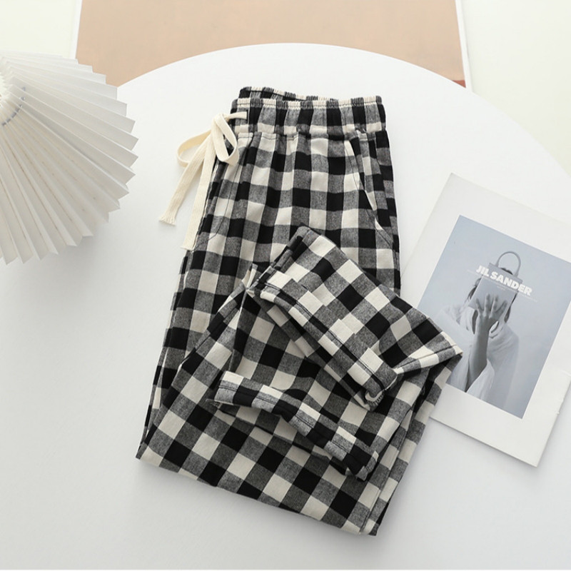 大人気   薄手  チェック柄  パンツ   4サイズ選べる  夏におすすめ！