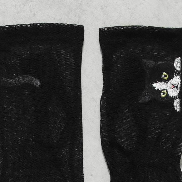 [貓臂套]黑白/長/防紫外線/100%棉 贈送Mytaine 第15張的照片