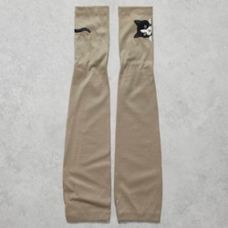 [貓臂套]黑白/長/防紫外線/100%棉 贈送Mytaine 第5張的照片