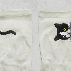 [貓臂套]黑白/長/防紫外線/100%棉 贈送Mytaine 第12張的照片