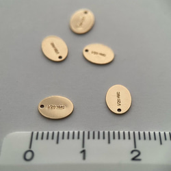 2個～14kgf オーバルプレート 刻印 5枚目の画像