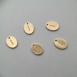 2個～14kgf オーバルプレート 刻印 2枚目の画像