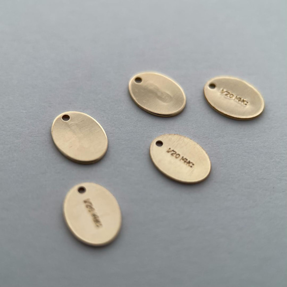 2個～14kgf オーバルプレート 刻印 4枚目の画像