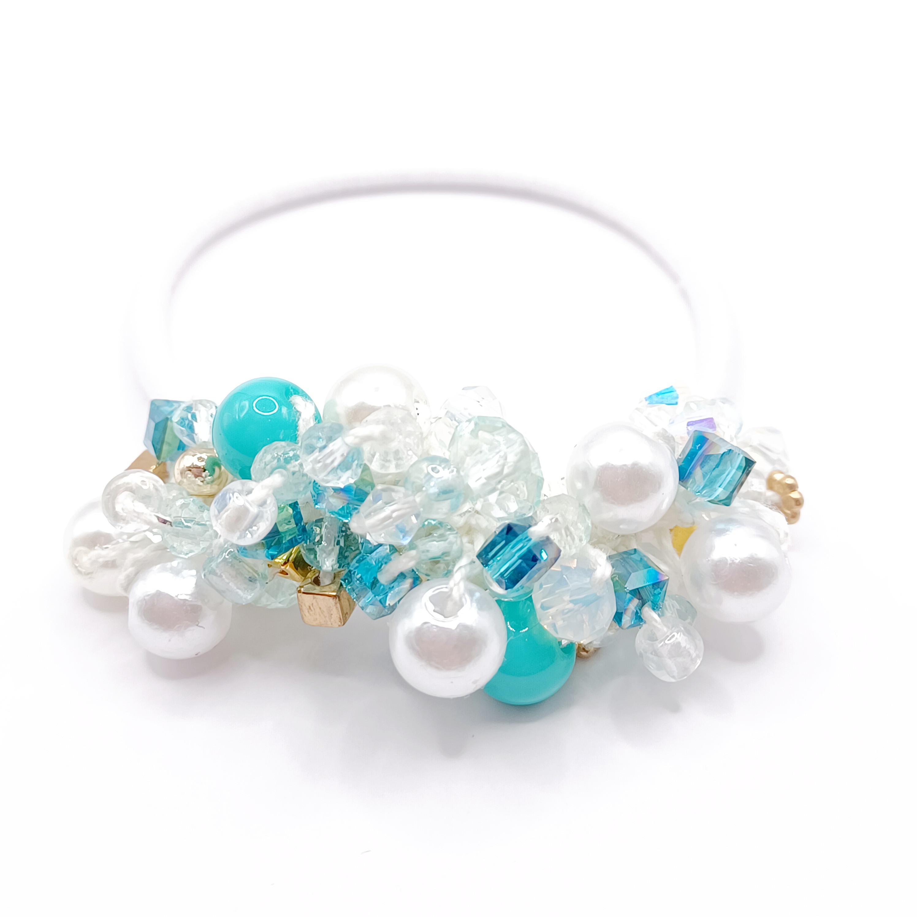 ジャラジャラヘアゴム アンティークブラック じゃらじゃらヘアゴム No