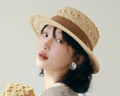 ラフィアハット、麦わら帽子 夏帽子 大人 ストローハット