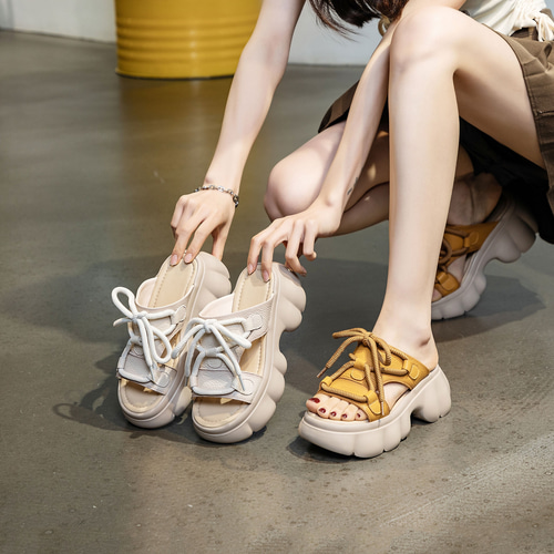 3色 お洒落 サンダル スリッパ 牛革 シンプル 大人きれい ~25cm 4camper3810.jpg
