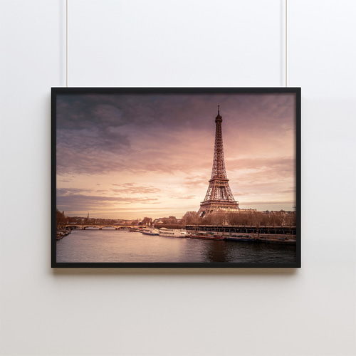 フランス パリ 夜景 エッフェル塔 ポスター】モダンアート インテリア