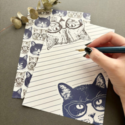 TORA HACHI MEGANE レターセット 3枚目の画像