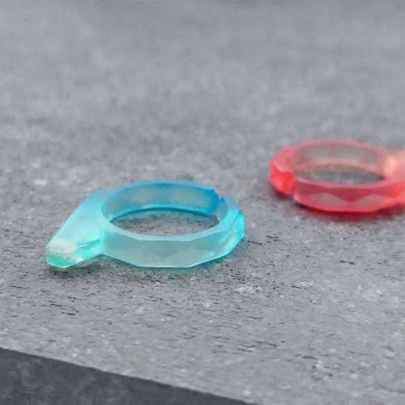 ピアスがつけられるイヤーカフ〈P-cuffs〉ーダイヤカットー 7枚目の画像