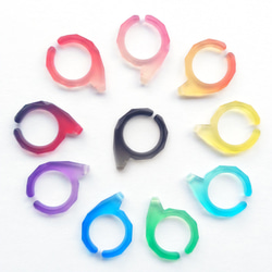 ピアスがつけられるイヤーカフ〈P-cuffs〉ーダイヤカットー 9枚目の画像