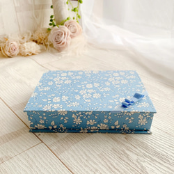 カルトナージュ》大人のお道具箱 おしゃれ 収納ケース B5サイズ お道具