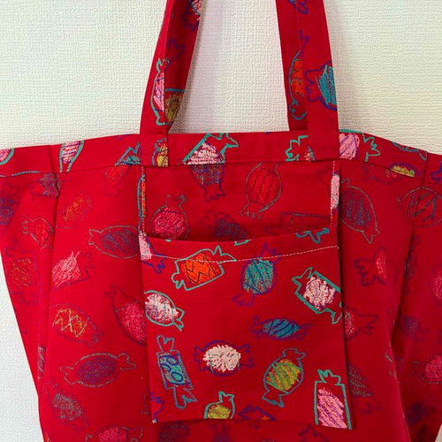 未使用 昭和レトロ キャンディキャンディ バッグ ナップサック