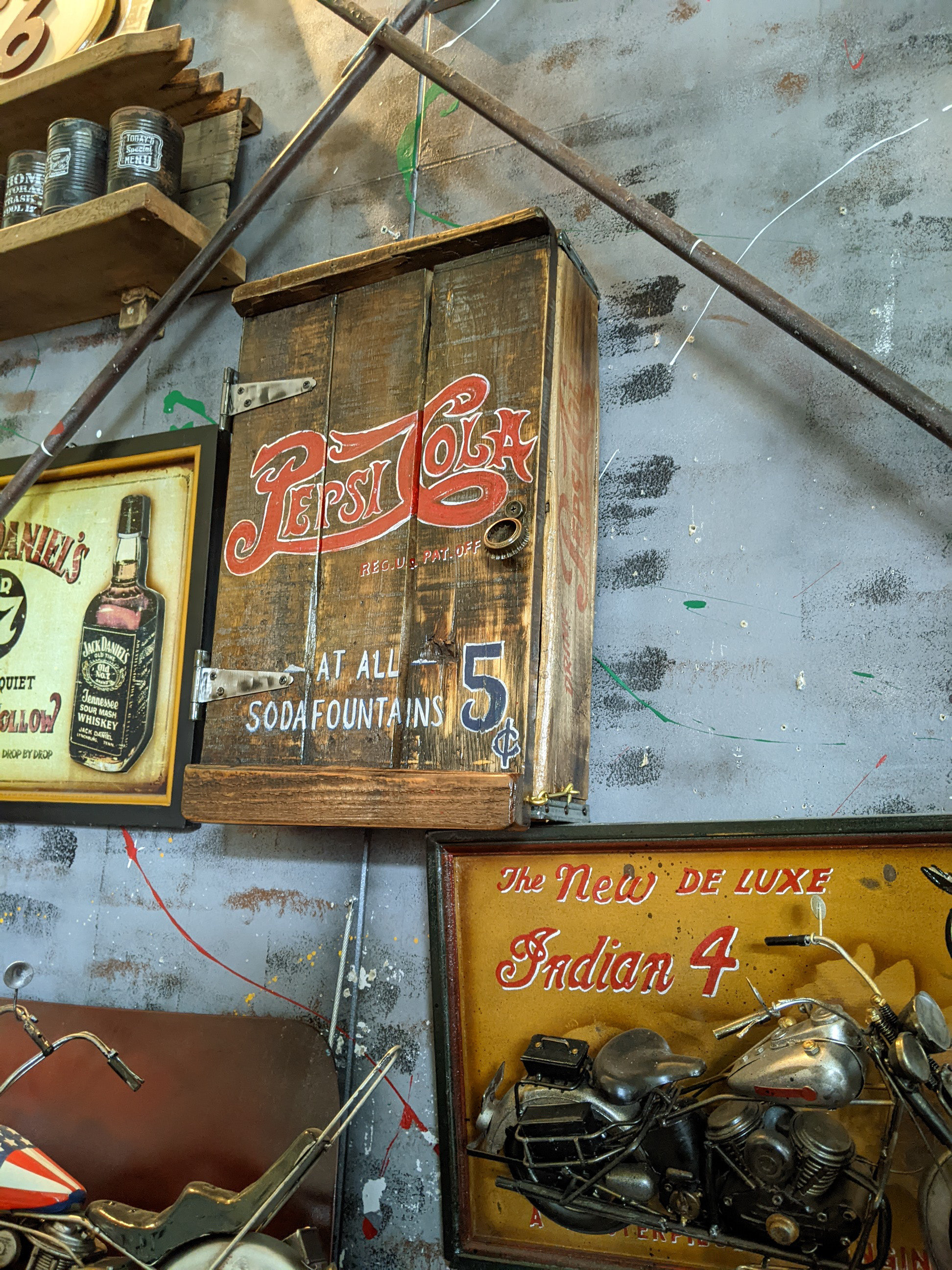 木製クラシックスツール ネイビー　ヴィンテージ　レトロ 1950-60's ヴィンテージ スチール パーツキャビネット