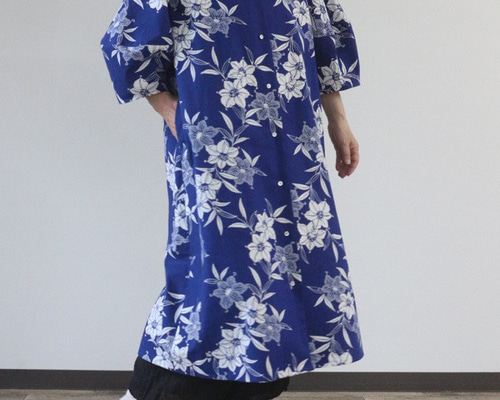 着物リメイク　浴衣ワンピース前ボタン　 Lサイズ 着物リメイク 浴衣ワンピース前ボタン Lサイズ - メルカリ