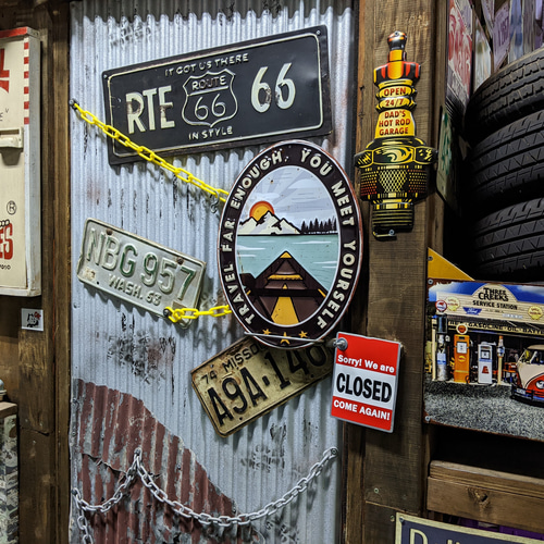 幻のブリキ看板 ② 世界に1枚の看板 アメリカンヴィンテージ加工