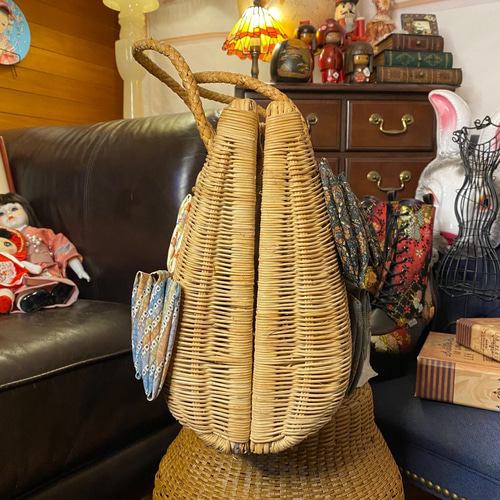 籠バッグ　和装工房かごや　　新品未使用品　　和装、洋装 みよし漆器本舗 50％OFF 山葡萄 かごバッグ 1年保証付き 内布付き 山