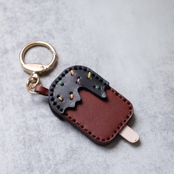 [冰糖] 美味皮革鑰匙圈、真皮掛件、包包掛件 第4張的照片