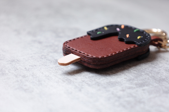 [冰糖] 美味皮革鑰匙圈、真皮掛件、包包掛件 第6張的照片