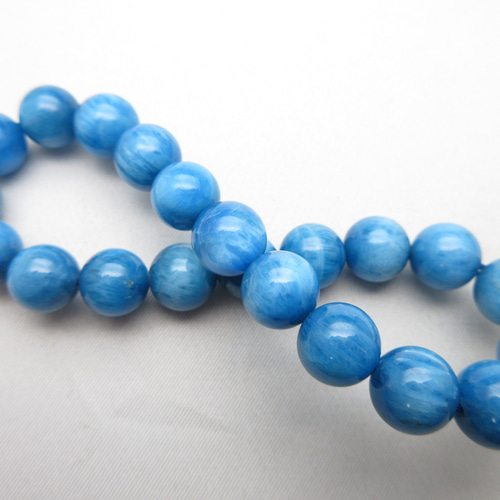 高品質】/【ブルーアパタイトブレスレット】/内周size(約16cm)/玉size 
