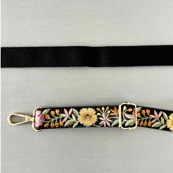印度刺繡絲帶智慧型手機肩帶肩帶成人彩色 第9張的照片