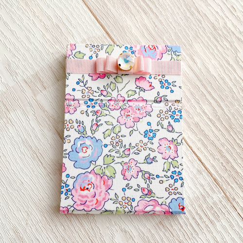 ロラライハリス ハンドメイド カルトナージュ折りたたみミラー①