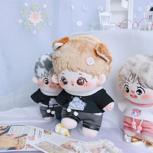 Labubu ぬいぐるみ服 着せ替え（新品2点セット labubuラブブ