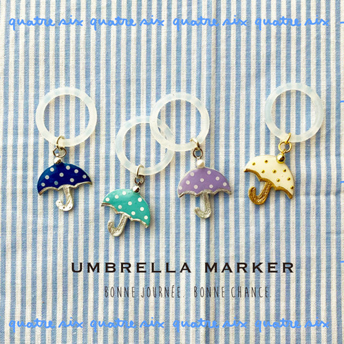 いろいろ傘のアンブレラマーカー キーホルダー quatresix 通販