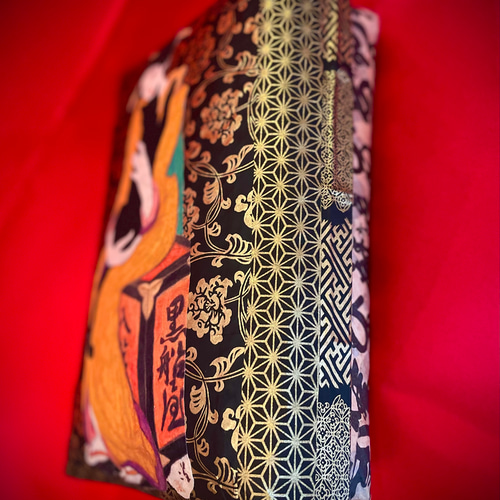 日本の伝統工芸品一閑張りかご文箱飾り箱❤︎秘密箱❤︎金彩和紙