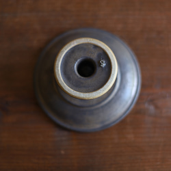 NEW! リム コンポート　濃茶ゴールド系 金属のような風合い　 4枚目の画像