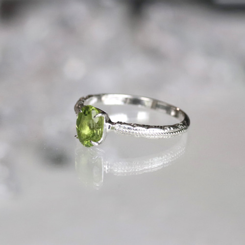 ペリドット　カラーストーン　925シルバー 楽天市場】シルバー925 カラーストーン トリリアントカット