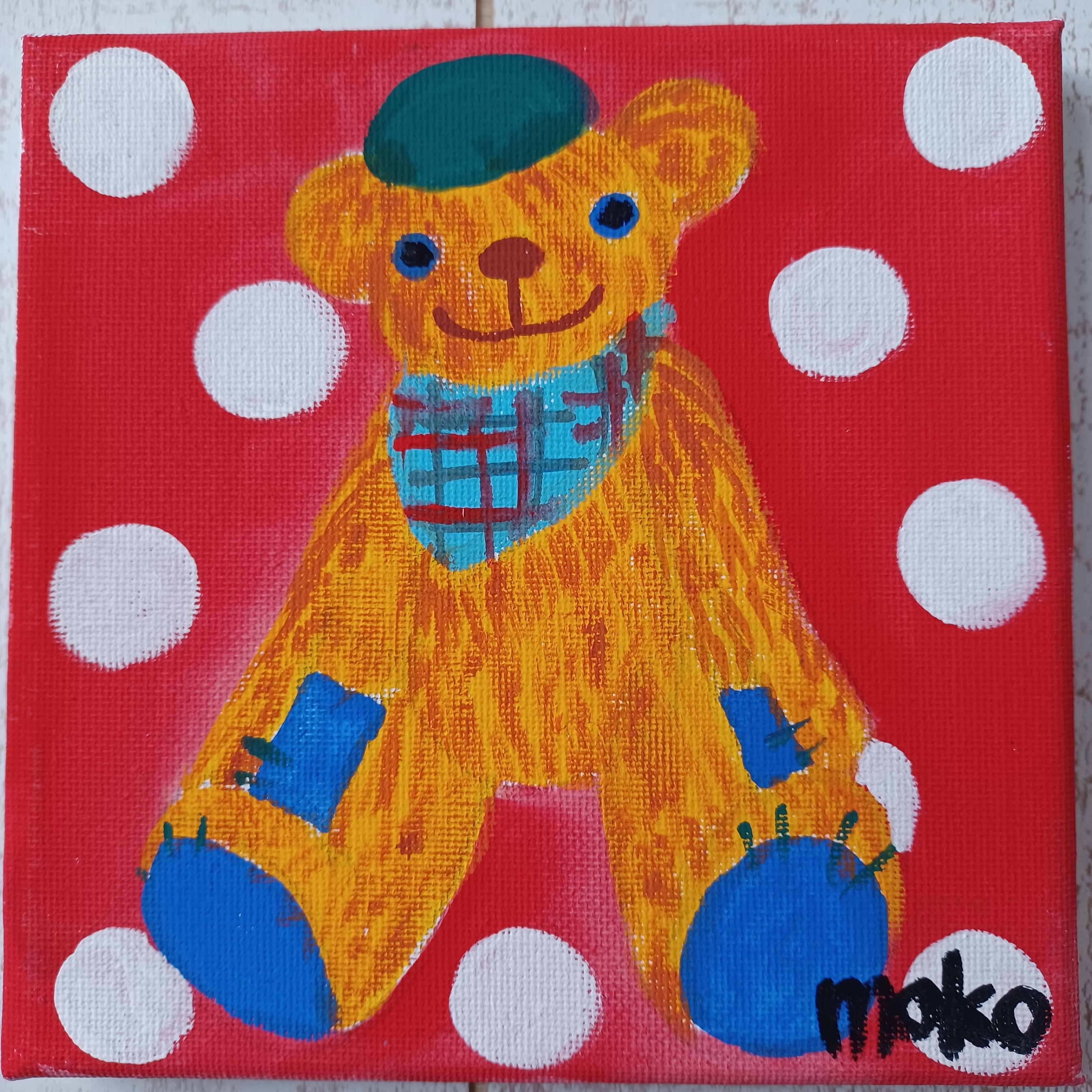 蝋燭の亡霊高見沢耳のジクレー版画作品一点物の版画作品です(A4サイズ)