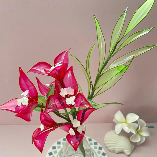 ブーゲンビリア☆ディップフラワー☆アメリカンフラワー☆夏の花