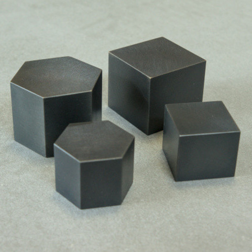 真鍮ペーパーウェイト：四角柱32×29【黒染め】 その他雑貨 erable 通販