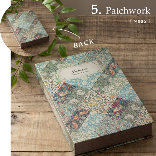Jubilee ウイリアム・モリスのデザインを使った 本型小物入れ